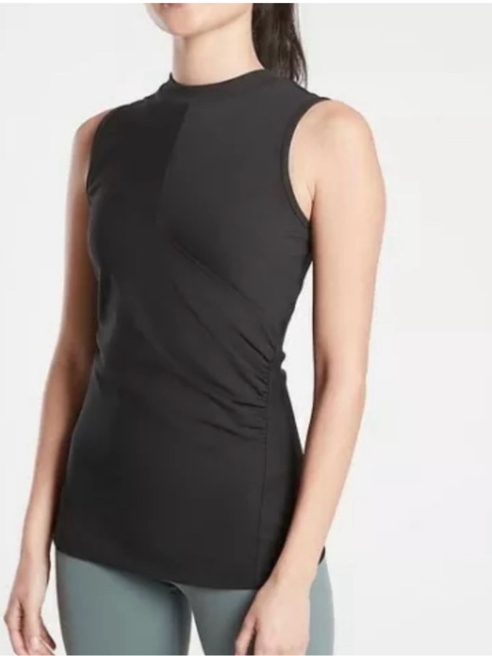 Athleta Bayview Powervita Tank with a Side Cinch - Size XS